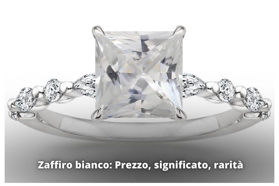 Zaffiro bianco: Prezzo, significato, rarità Zaffiro bianco: Prezzo, significato, rarità
